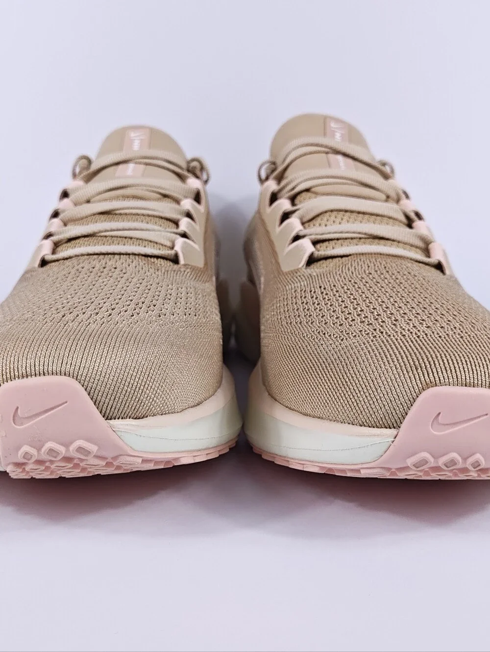 Nike Pegasus 41 Womens 10 Neutral Cushioned Road Running Shoes Beige Pink